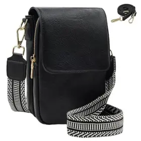LIFW018 LEATHER Crossbody Purse Women Trendy Vegan Cell Phone #2 LIFW018 LEATHER Crossbody Purse Women Trendy Vegan Cell Phone #2