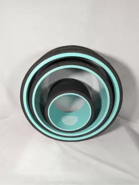 304364219833 CHIRP Foam Roller Wheel Neck Pain Relief Muscle
