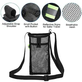 UNIVERSAL-01 CHRIS.W Mesh Water Bottle Holder Carrier Sling #3 UNIVERSAL-01 CHRIS.W Mesh Water Bottle Holder Carrier Sling #3