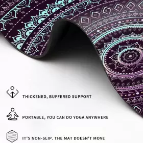 CFMAT616FUSHENGRUOMENG CIFUPY Yoga Mat Double Slip Exercise #3