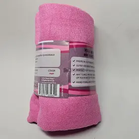 712012035610 CLEVER YOGA Mat Towel Pink #3