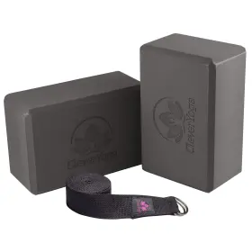 850004865408 CLEVER YOGA Blocks Pack Strap Light Sweat Foa