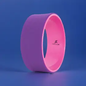 PS-1071-YW-PURPLE-PINK CLEVERYOGA Yoga Wheel Prop Improving