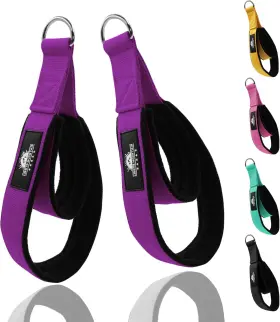Lm-plt DOUBLE Com Pilates Loop Straps Reformer Fitness Ring