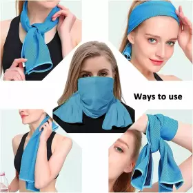 653948807615 COMA Pack Cooling Towels Breathable Microfiber #3
