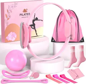 711181553987 CONSRIPIE Pilates Set Women Ring Ball Magic