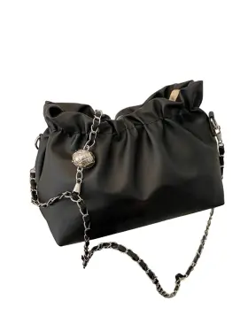 FBA-WCB50101301BK-ONE COOLOYA Womens Pearl Bags Underarm