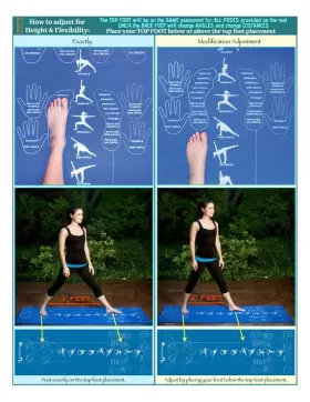 696735646639 COPYCAT YOGA Instructional Mat Educational #2