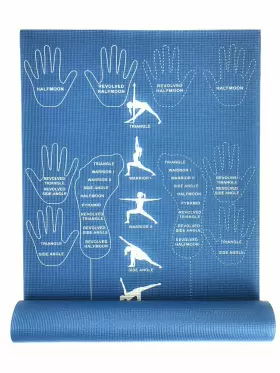 696735646639 COPYCAT YOGA Instructional Mat Educational