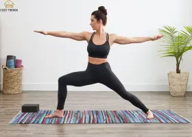 CTC185 COZY TRENDS COLLECTION Handmade Yoga Pilates Exercise #2