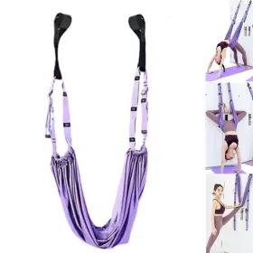 YJD-001 CRIVERY Waist Leg Stretch Strap Yoga Stretching Door