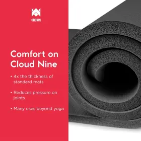 796520355354 CROWN SPORTING GOODS Yoga Cloud Exercise Mat #2