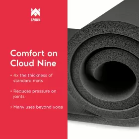 796520355361 CROWN SPORTING GOODS Yoga Cloud Exercise Mat #2