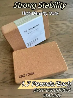 CRZ-001 CRZ YOGA Cork Blocks Pack Portuguese Bricks High #2
