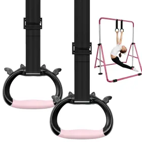607607868059 CSOALPO Gymnastics Rings Kids Straps
