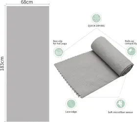 YOGATOWEL01 CYCLXY Pack Yoga Towels #2