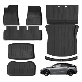 2024-2026 CYVAJIVE Floor Trunk Mat Tesla Highland Weather Tpe