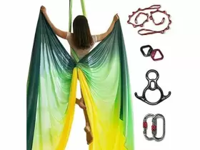 792057532954 DASKING Aerial Silks Safety Multicolor