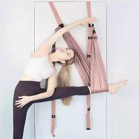 16122488249714 DENPETEC Aerial Yoga Hammock Swing Pilates #3
