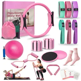 B0GFCZT5D7 DICYWUDI Pilates Ring Ball Bands Weights Gliders