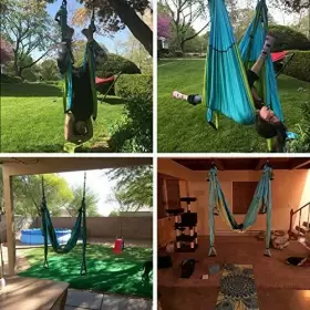 NK-0013 DUOBANG FITNESS Aerial Yoga Swing Body Hammock Kit #3