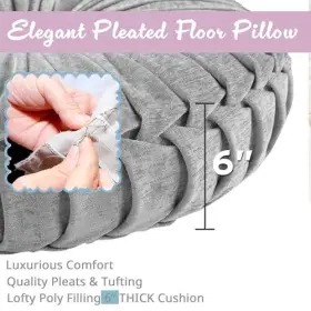 ID31-2293 E-E CO. LTD DBA JLA HOME Azza Floor Pillow Cushions #3