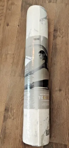840093314895 EDX Metallic Marble Yoga Mat Slip Exercise