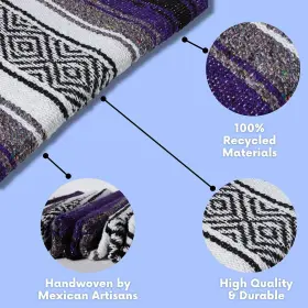 040013411783 EL PASO DESIGNS Mexican Yoga Blanket Colorful #2