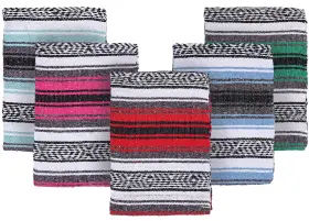 687925368509 EL PASO DESIGNS Mexican Yoga Blanket Colorful