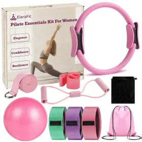 717121793277 ELARAFIT Pilates Women Ring Ball Se Kit