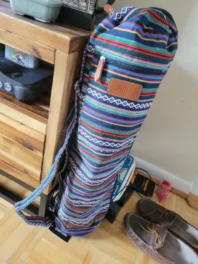 611702659139 ELENTURE Yoga Mat Bag Exercise #3
