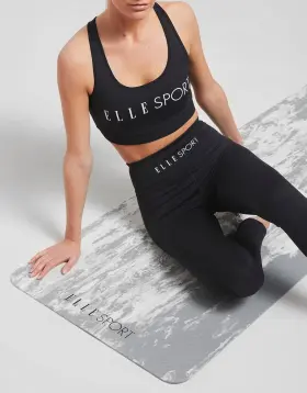 SR6344 ELLE SPORT Fitness Yoga Mat Strap Marble Sports #3 SR6344 ELLE SPORT Fitness Yoga Mat Strap Marble Sports #3