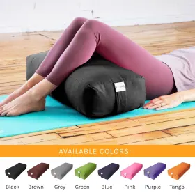 818161024168 ENVELOR Living Yoga Bolster Meditation Cushion #3