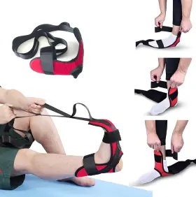 713463253721 EOM Yoga Stretch Strap Leg Stretcher Stretching