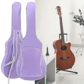 Esmavo Guitar Bag Purple Acoustic 40 41 Inch Gig Double St