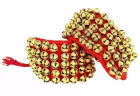 720446190393 ESPLANADE Dance Ghungroo Line Cushion Pads