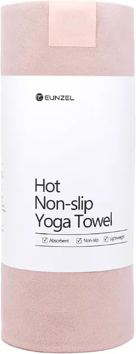 TZ-QD2405 EUNZEL Yoga Towel Absorbent Mat Suede Pink
