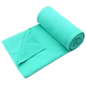 YUJIA-QD001 EUNZEL Yoga Towel Mat Grip Dots Sweat Absorbent