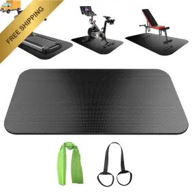 712417449562 EVEME Treadmill Mat Bike Th
