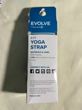 03-62819 EVOLVE Yoga Stretching Strap Feet #3