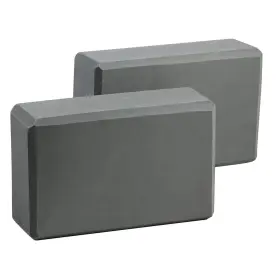 060444456851 EXERZ Yoga Blocks Pack Gym Exercise Workout