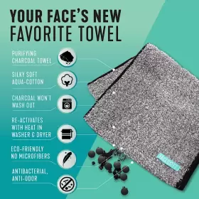 852087008215 FACESOFT Yoga Towel Infused Detoxify Sweat Wit #2