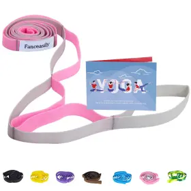 708451578566 FANCEASILY Stretching Strap Yoga Physical Loops