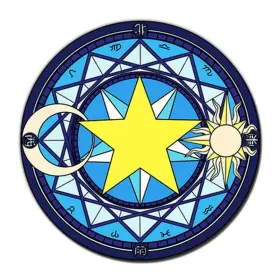 E-1504 FANCYPUMPKIN Magic Circle Round Carpet Floor Mats Yoga E-1504 FANCYPUMPKIN Magic Circle Round Carpet Floor Mats Yoga