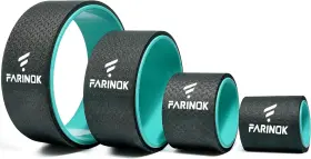 GRADE-SET4 FARINOK Yoga Wheel Set Pain Relief Stretch