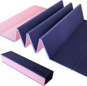 313104735748 FEETLU Yoga Mat Anti Slip Pilates Pink