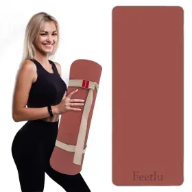 S01001-6 FEETLU Exercise Mat Slip Joint Cushioned Fitness