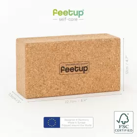 05-20202 FEETUP Yoga Blocks Proper Alignment Balance #2