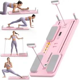 1010016845 FEIERDUN Folding Pilates Board Reformer Set