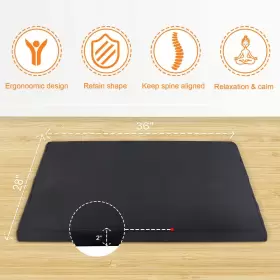 618528176734 FELIZMAX Zabuton Meditation Mat Luxurious #3
